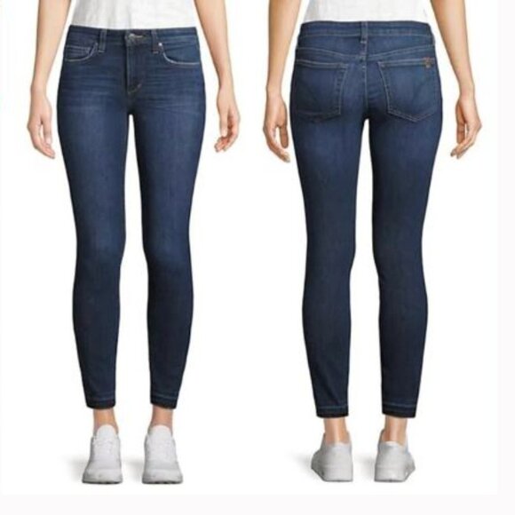 Joe's Jeans Jamie Skinny Ankle Raw Hem Jeans Size 27 - Picture 1 of 10